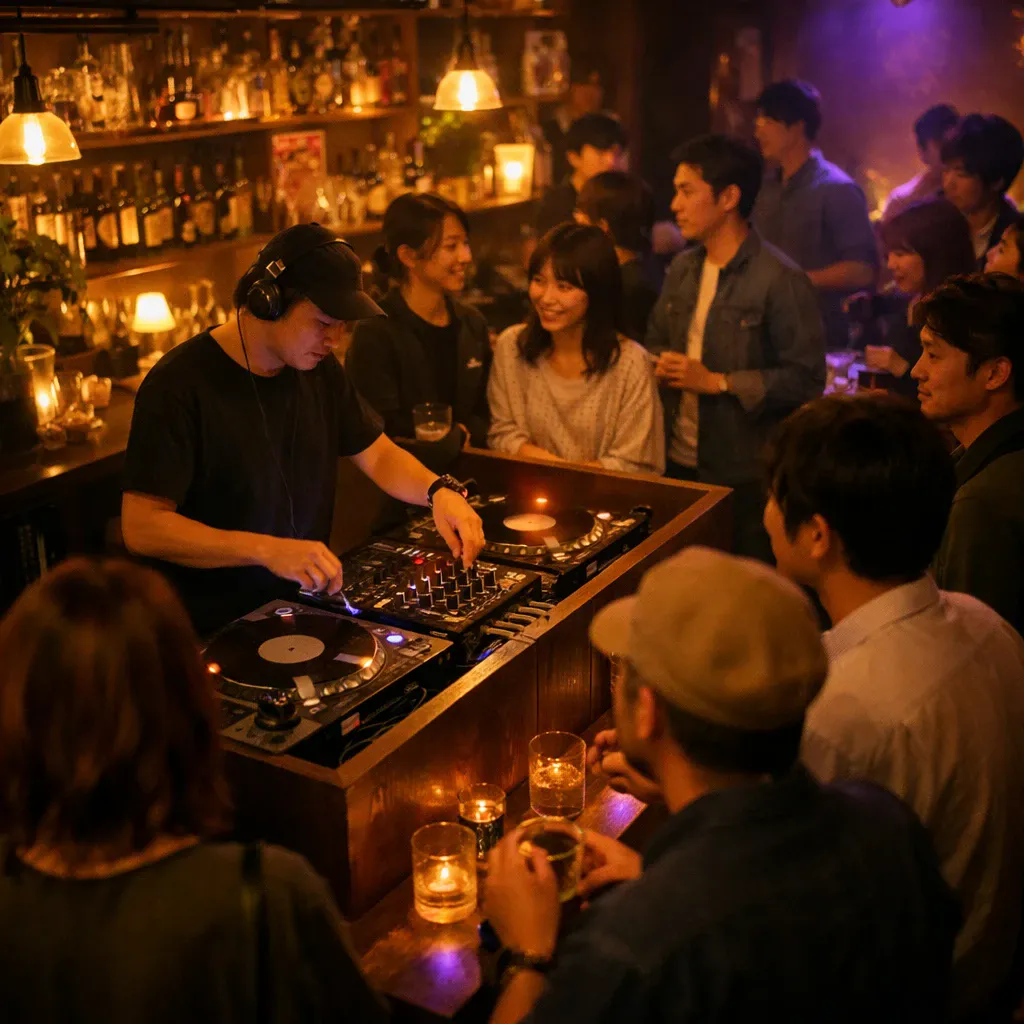 DJイベントの雰囲気
